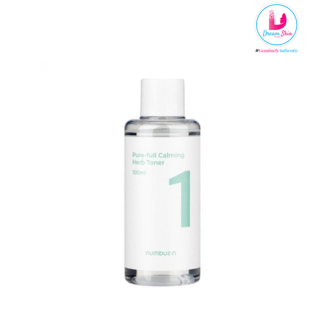 Numbuzin  No.1 Pure-Full Calming Herb Toner Mini  [100ml]